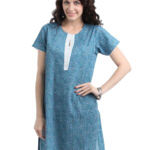 Fabindia Women Blue Kurta