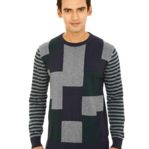 United Colors Of Benetton Men Heavy Winter Grey Sweaters