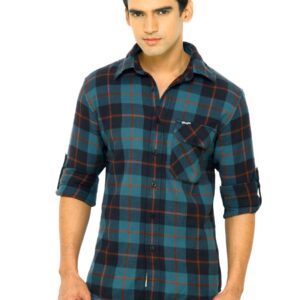 Wrangler Men Urban Raiser Green Shirts