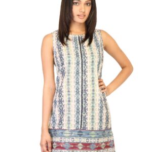 W Women Printed Beige Kurtas