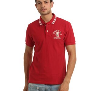 Indian Terrain Men Red T-shirt