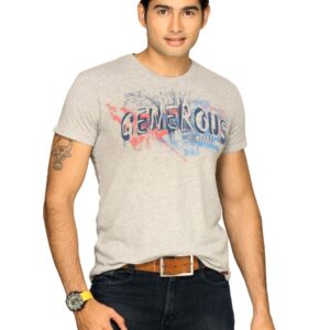 s.Oliver Men's Generous Grey T-shirt