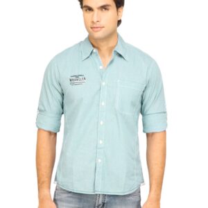 Wrangler Men Check Green Shirt