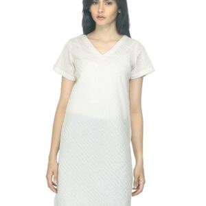 Fabindia Women Off White Kurta