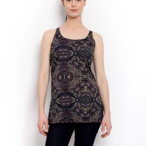 s.Oliver Women Blue Printed Top