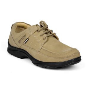 Red Chief Men Beige Shoes