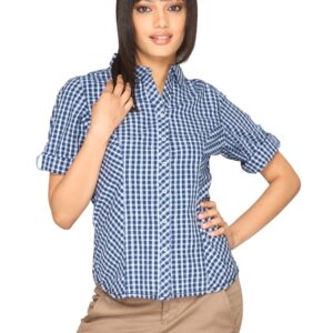 Scullers For Her Women Light Work Navy Blue Shirts