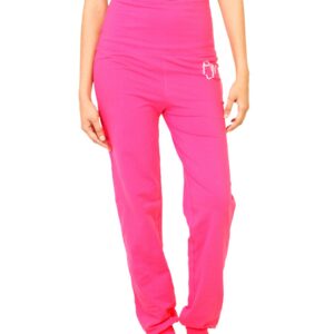 Urban Yoga Women Solid Pink Track Pants