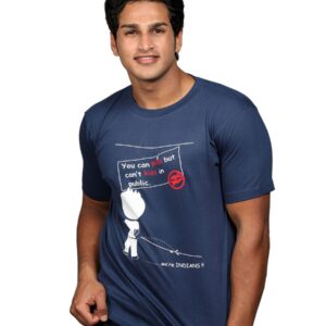 Inkfruit Men's Indian Rule Blue T-shirt