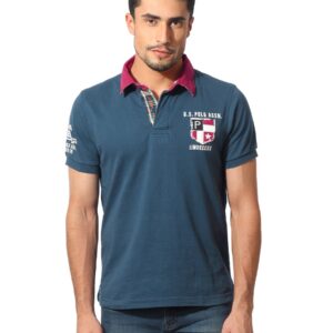 U.S. Polo Assn. Denim Co. Men Navy Blue T-Shirt