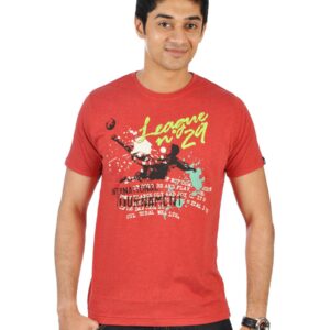 Probase Men League Red Tshirts
