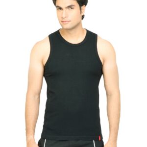 Levis Men Comfort Style Black Innerwear Vest