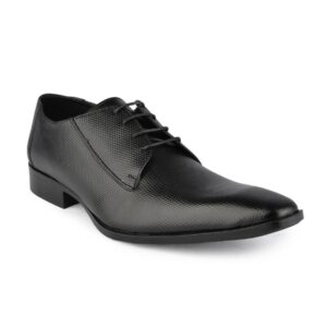 Franco Leone Men Black Formal Shoe
