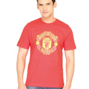 Manchester United Men Printed Red Tshirt