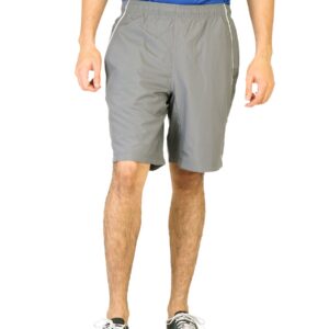 ADIDAS Men Solid Grey Shorts