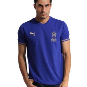 Puma Rajasthan Royals Men Blue Lookalike Jersey