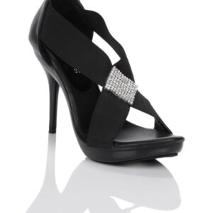 Catwalk Women Black Sandals