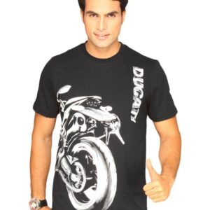 Puma Men's Ducati Graphic Black T-shirt