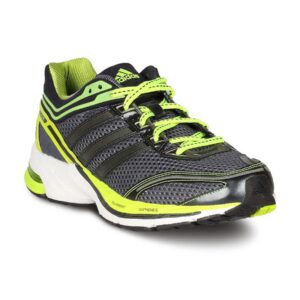 ADIDAS Men's Deep Black Yellow Shoe