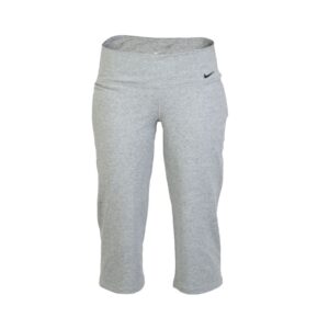 Nike Women Solid Grey Capris