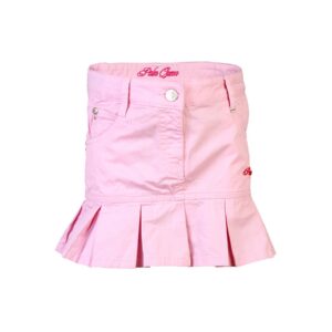 Palm Tree Kids Girls Solid Pink Skirts