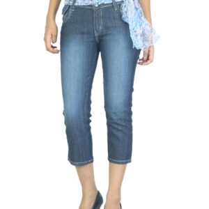 Jealous 21 Women Washed Blue Capris
