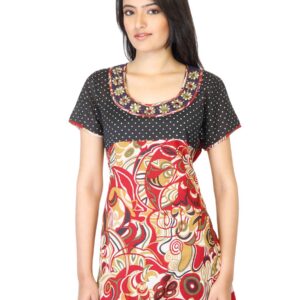 Aneri Women Twinkle Black Kurti