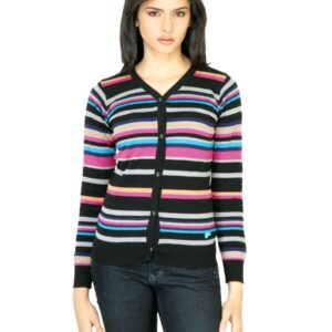 Wrangler Women Fluro Black Sweater