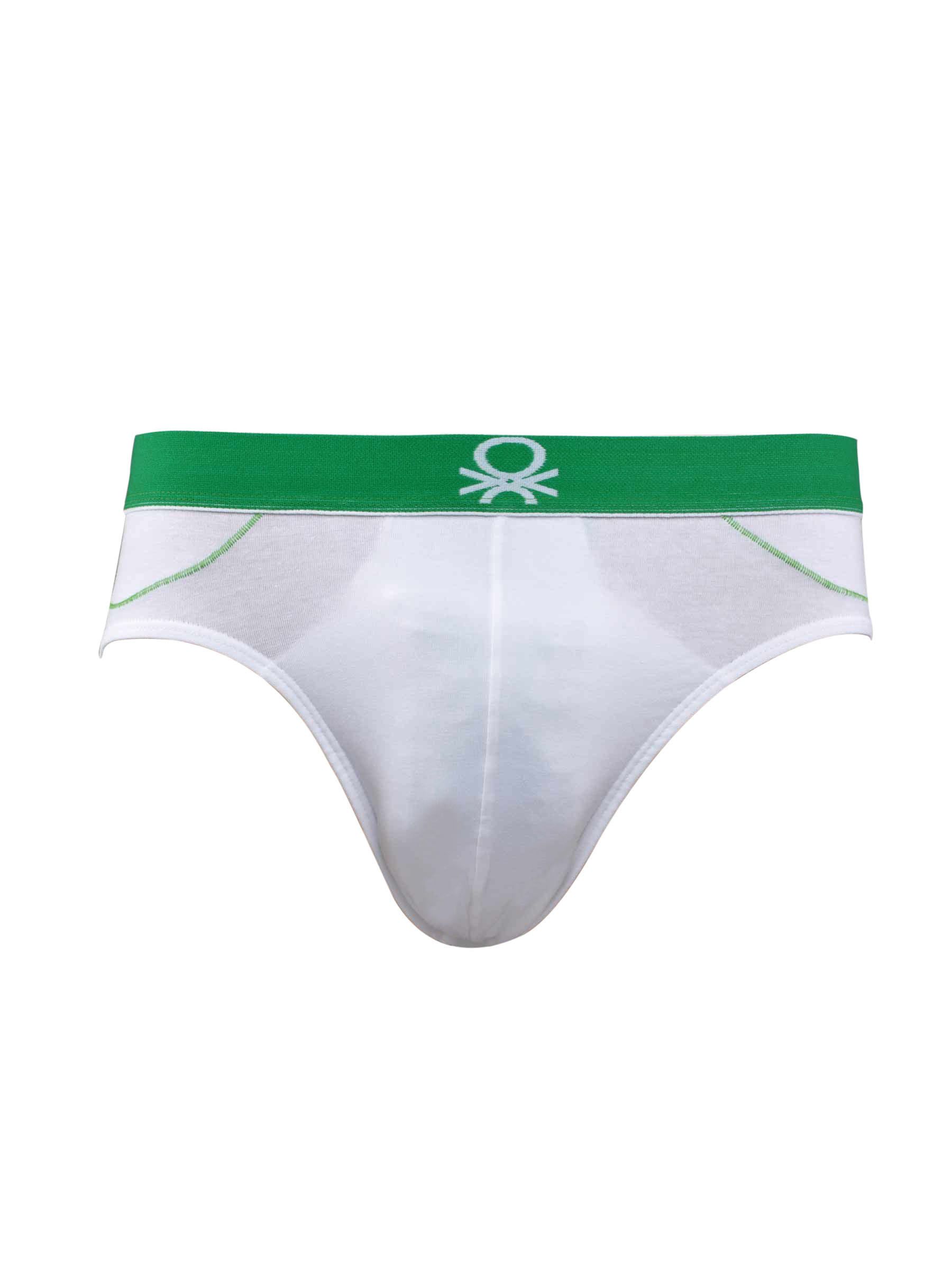 Undercolors of Benetton Men White V-Brief