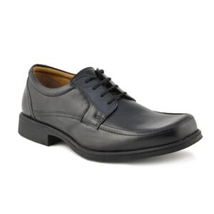 Clarks Men Hang Spring Leather Black Formal Shoes