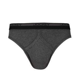 Jockey MC Men Charcoal Grey Y Front Briefs 8003
