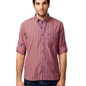John Players Men Retro Beat Blue Shirt