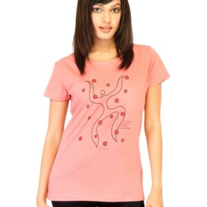 Tantra Women Orange Printed T-shirt