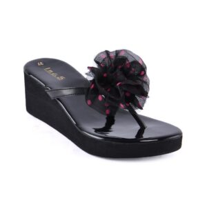 Inc. 5 Women Casual Black Wedges