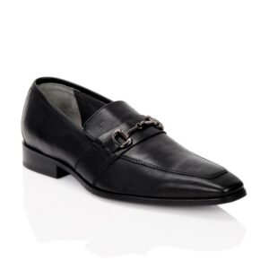 Enroute Men Black Formal Shoes