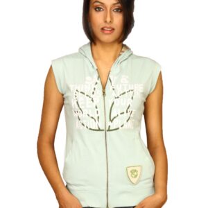 DUSG Women Bandhavgarh Organic Aqua Top