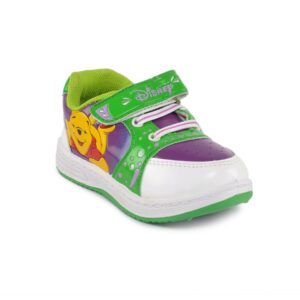 Disney Kids-Unisex Pooh Steps Green Shoes