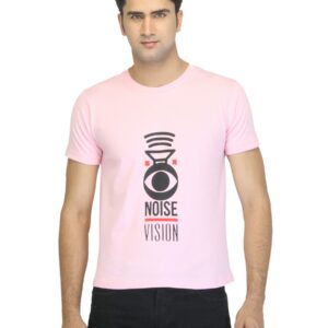Myntra Men Noise Vision Pink T-shirt