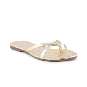 Clarks Women Leather Silver Flats