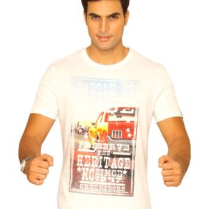 Wrangler Men's Saddle Up White T-shirt