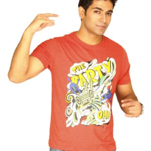 Probase Men's Party Pink T-shirt
