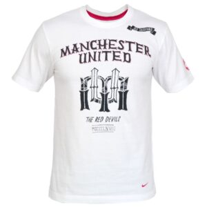 Nike Men Football Soccer White Tshirts