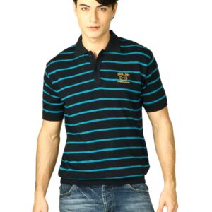 Scullers Men Navy Blue Polo T-Shirts