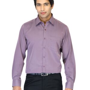 Indigo Nation Men Striped Purple Shirt