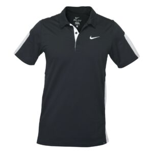 Nike Men Black Polo T-shirt