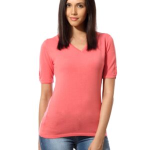 United Colors of Benetton Women Peach Top