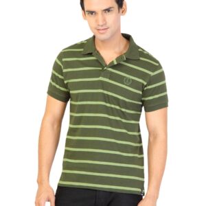 Lee Men Green Polo Tshirts