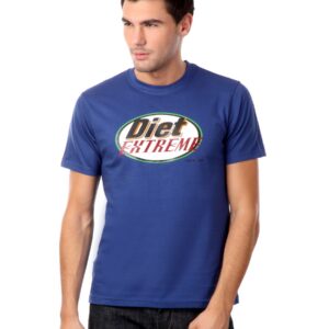 Myntra Men Blue Diet Extreme T-shirt