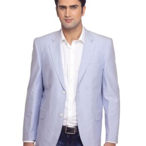 Reid & Taylor Men Blue Blazer