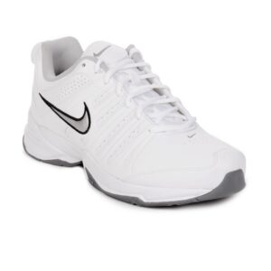 Nike Men T-Lite White Sports Shoes
